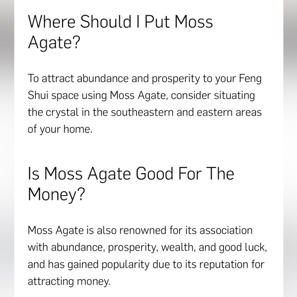 New:Soul Embellishments 2pcNatural Healing Gemstones Moss/Tree Agate Jewelry Set - Picture 7 of 16